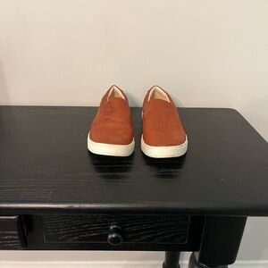 Frye Women's Tan Slip-On Loafers